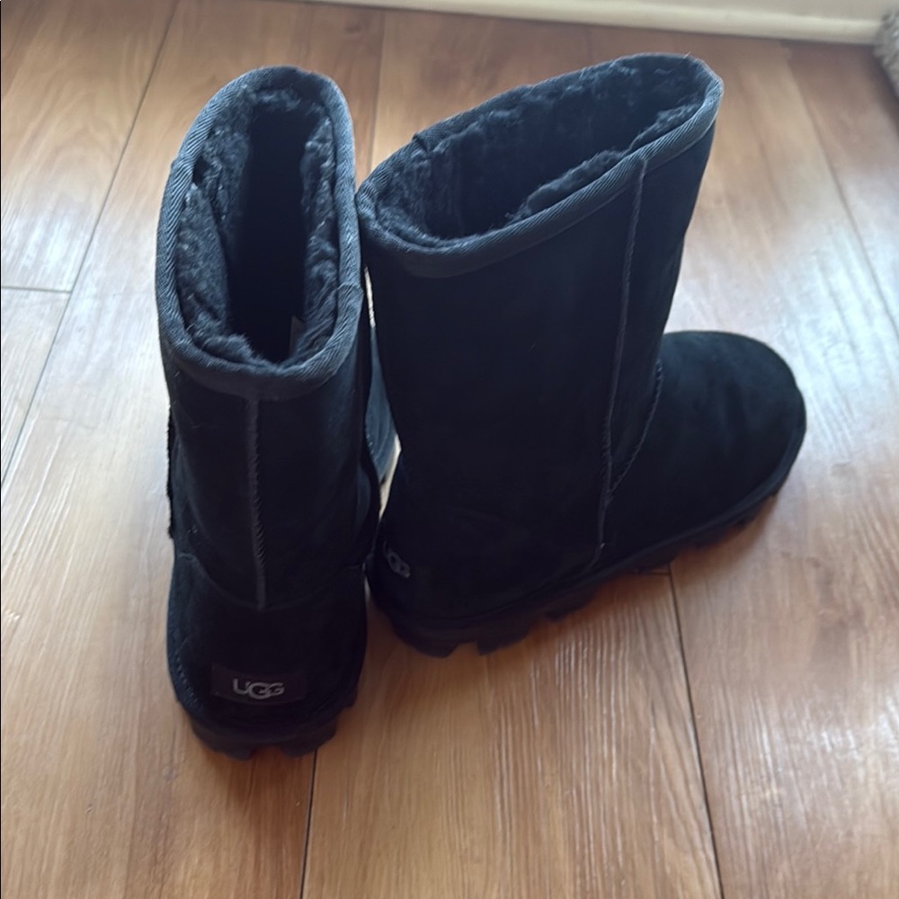 UGG Black Suede Boots